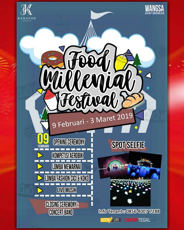 EVENT TEGAL - FOOD MILLENNIAL FESTIVAL